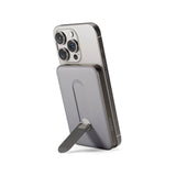 Epico UltraPack Qi2 Stand Alu Mag+ PowerBank 5000 mAh - MagSafe Compatible - Titanium