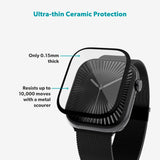 Apple Watch 11 / 10 (42mm) Epico SlimCeramic 3D Glass with Installation Tool - Transparent