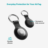 Apple AirTag Epico Silicone Case - Black