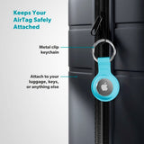 Apple AirTag Epico Silicone Case - Light Blue