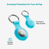 Apple AirTag Epico Silicone Case - Light Blue