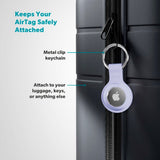 Apple AirTag Epico Silicone Case - Purple