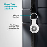 Apple AirTag Epico Silicone Case - White