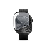 Apple Watch Ultra 3 / 2 / 1 (49mm) Epico 3D+ Flexiglass with Installation Frame - Transparent / Black Edge