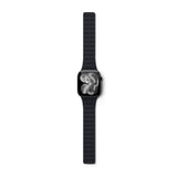 Apple Watch (38/40/SE/41/42) Epico Magnetic+ Silicone Watch Strap - Black / Grey