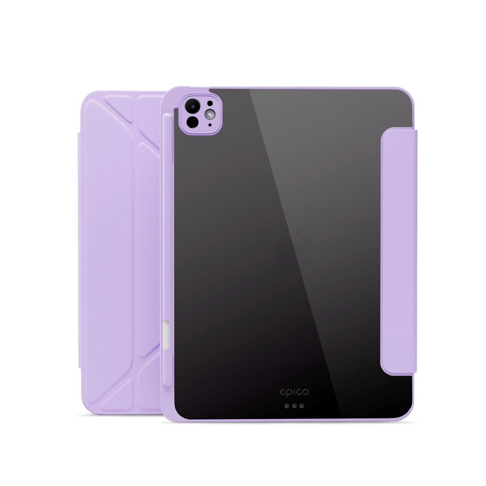 iPad Pro 11" (2022 / 2021 / 2020 / 2018) / Air 11" (2025 / 2024) / Air 10.9" (2022 / 2020) Epico Hero Flip Case with Camera Protection - Purple