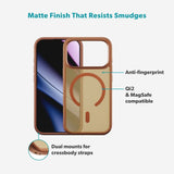 iPhone 17 Pro Epico HeroMatte Pro Mag+ Case with Camera Protection - MagSafe Compatible - Orange