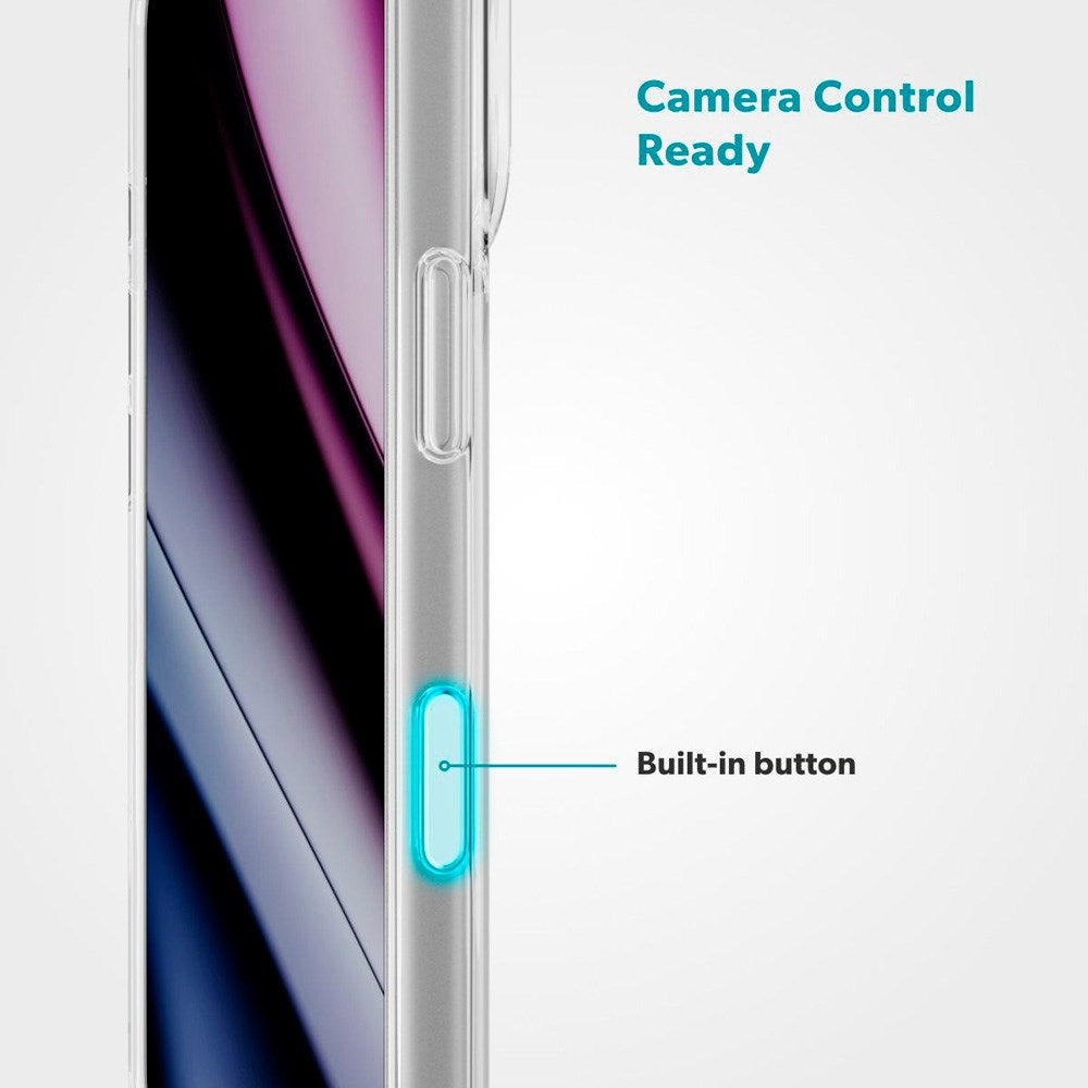 iPhone 17 Pro Epico Tile Mag+ Case - MagSafe Compatible - Transparent / White