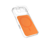 iPhone 17 Pro Epico Tile Mag+ Case - MagSafe Compatible - Transparent / Orange