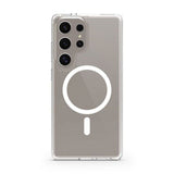 Samsung Galaxy S26 Ultra Spello Mag+ Clear Case - MagSafe Compatible - Gennemsigtig
