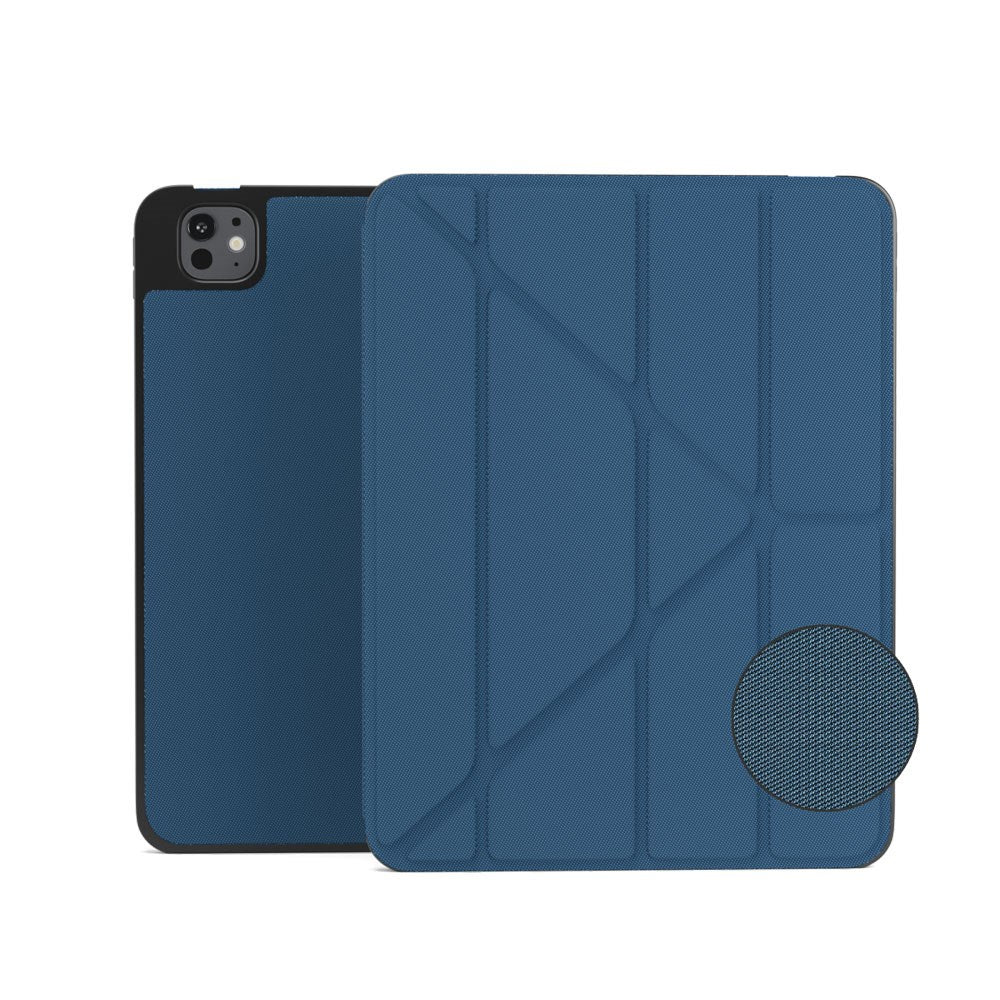 iPad Air 11-10.9" (2026-2020) / Pro 11" (2022-2018) Epico SolidWoven Flip Case - Blue