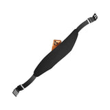 Spello Adjustable Running Belt with 3 Pockets - Max. 7" - Black