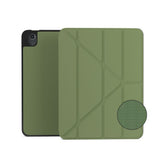 iPad 11" (2025) / 10.9" (2024 / 2022) Epico SolidWoven Flip Case - Green