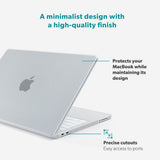 MacBook Neo 13 A18 Pro (2026) Epico Slim Shell - Matte Transparent