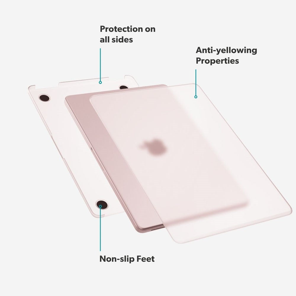 MacBook Neo 13 A18 Pro (2026) Epico Slim Shell - Matte Blush