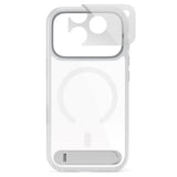 iPhone 18 Pro Max / 17 Pro Max Epico HeroStand Pro Mag+ Case with Camera Protection and Kickstand - MagSafe Compatible - Transparent