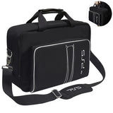 Bag for PS5 with Storage & Shoulder Strap - Black / White