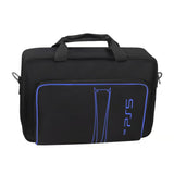 Bag for PS5 with Storage & Shoulder Strap - Black / Blue
