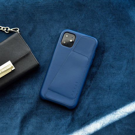 Mujjo iPhone 11 Pro Leather Case Blue'