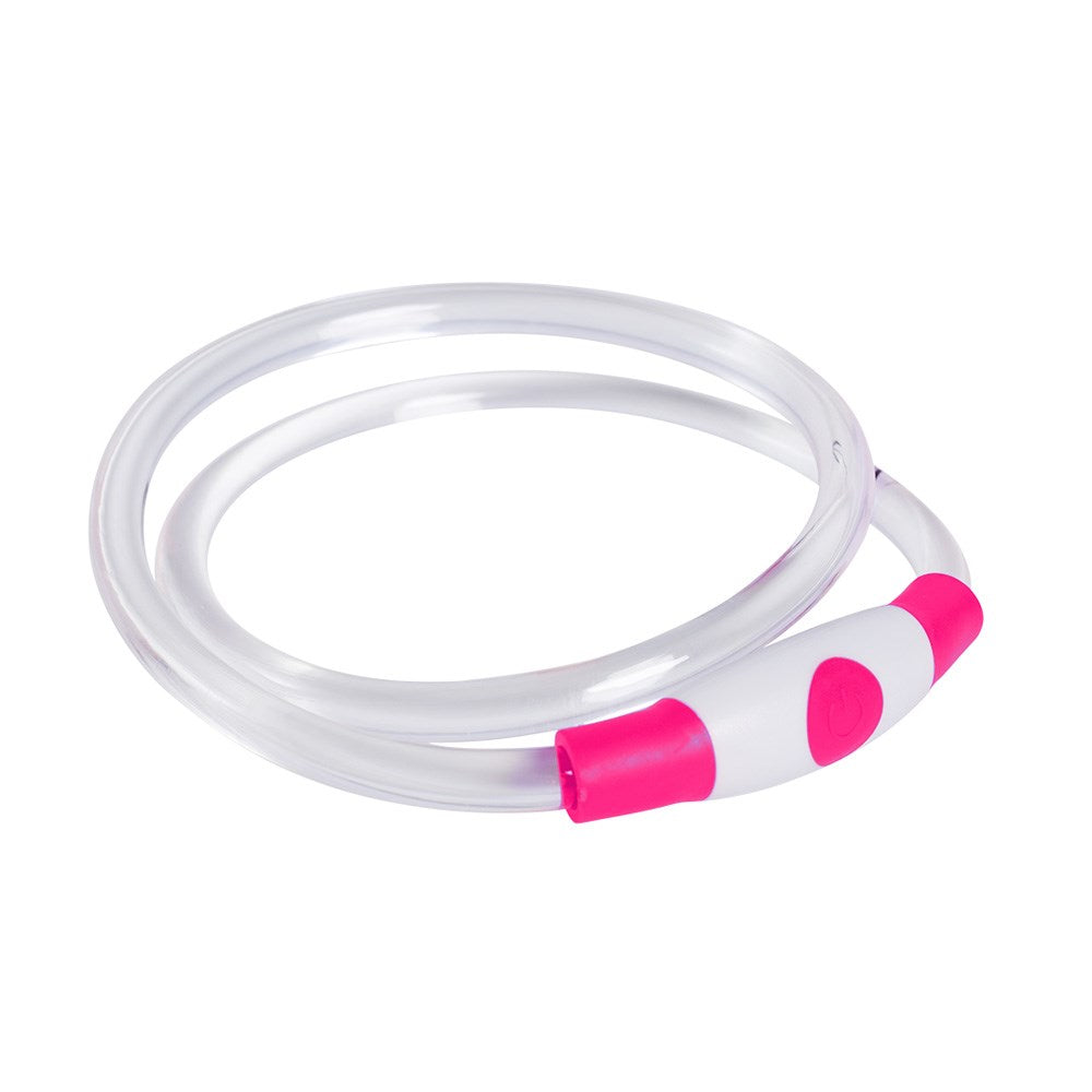 Bee-Safe LED Dog Collar - Pink