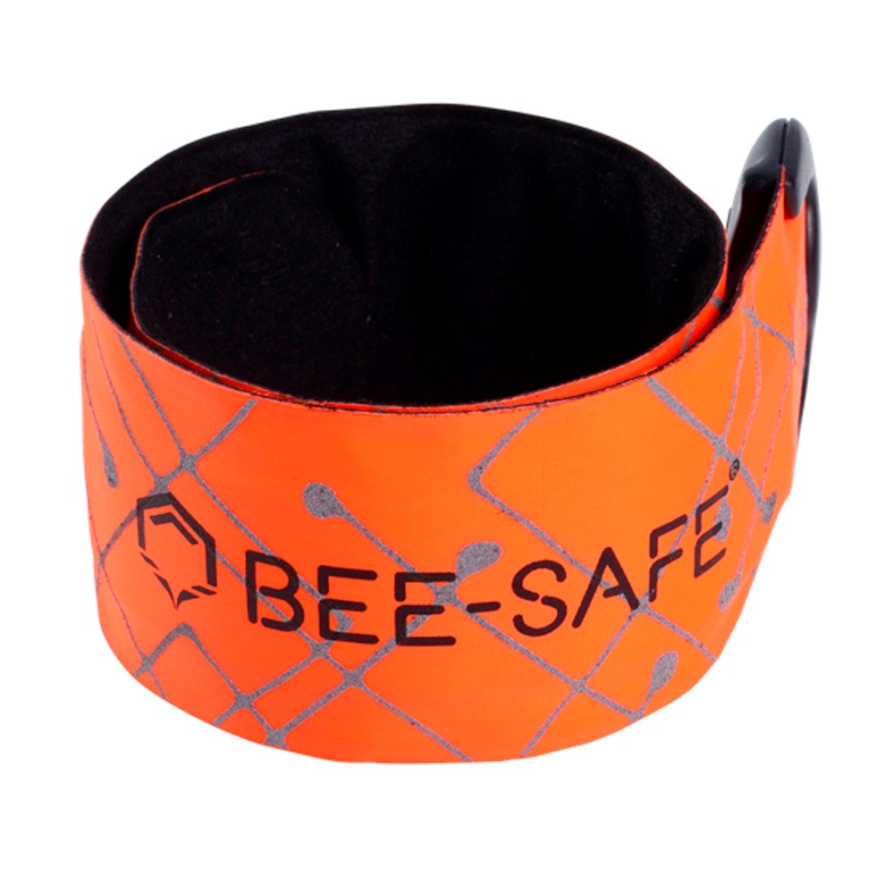 Bee-Safe LED Click Band - Orange