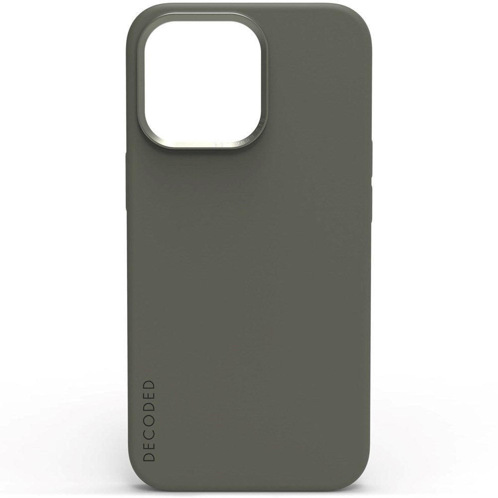 Decoded iPhone 13 Pro AntiMicrobial Silicone Case - MagSafe Compatible - Olive