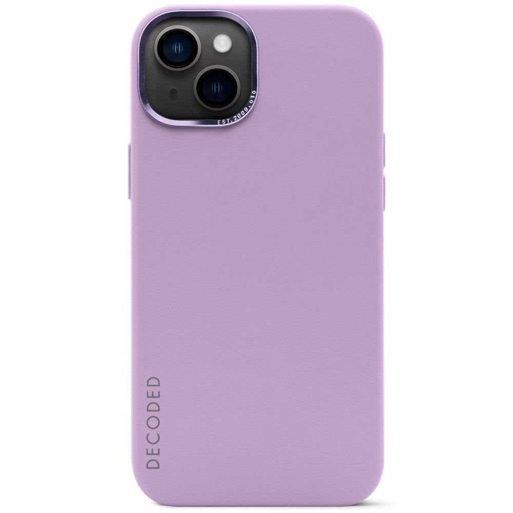 Decoded iPhone 14 AntiMicrobial Silicone Case - MagSafe Compatible - Lavender