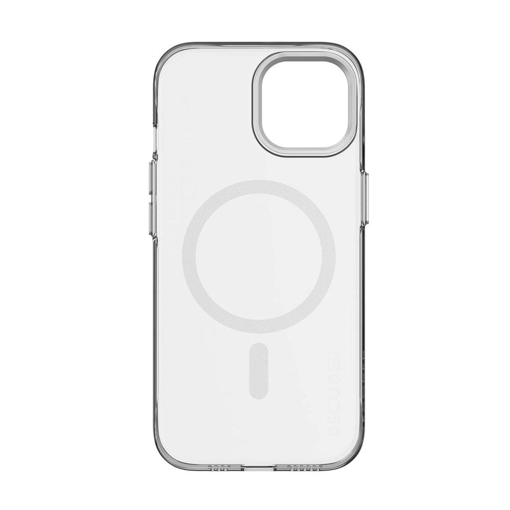 Decoded iPhone 15 Clear Case - 100% Recycled Plastic - MagSafe Compatible - Transparent