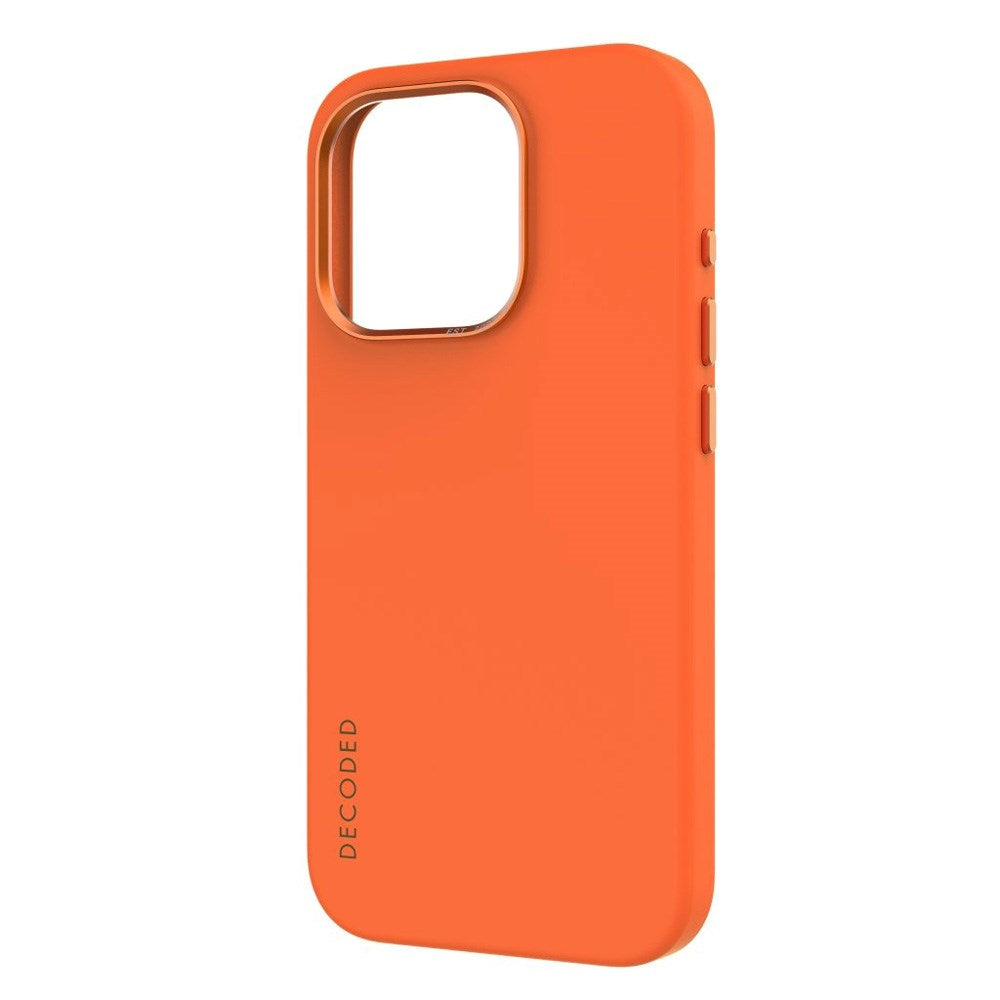 Decoded iPhone 15 Pro AntiMicrobial Silicone Case - MagSafe Compatible - Apricot