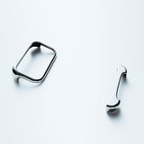 iPhone 17 Pro Arc Pulse Aluminum Bumper Case - Silver