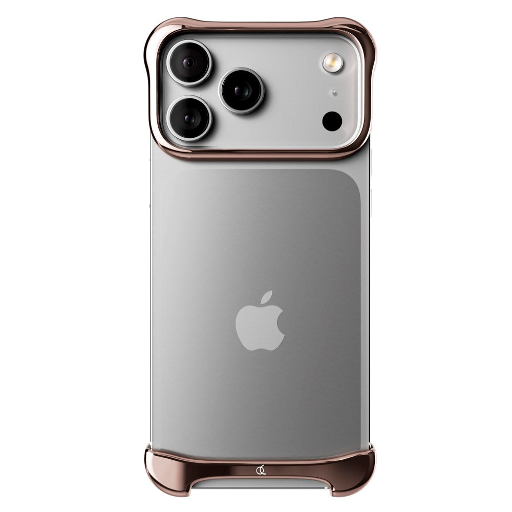 iPhone 17 Pro Arc Pulse Aluminum Bumper Case - Rose Bronze