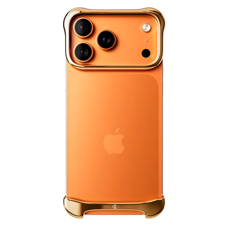 iPhone 17 Pro Arc Pulse Aluminum Bumper Case - Gold