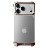 iPhone 17 Pro Max Arc Pulse Aluminum Bumper Case - Rose Bronze