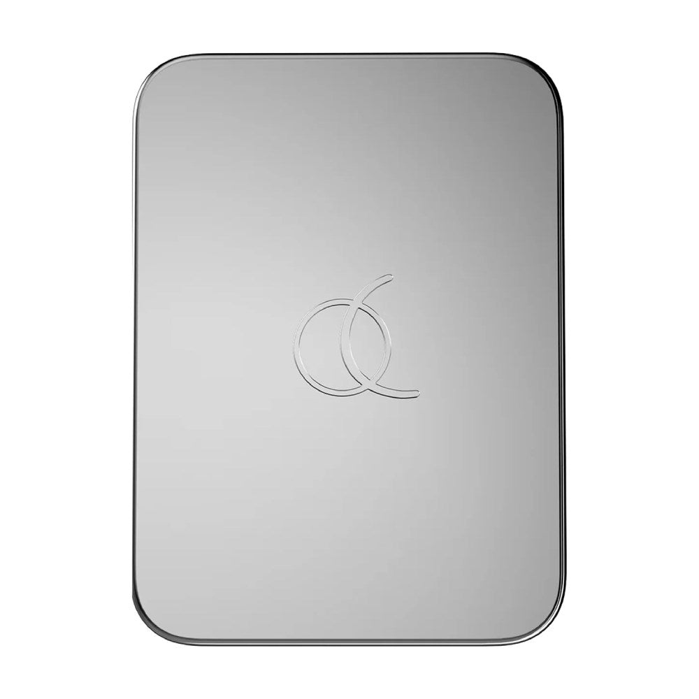 Arc Pulse Vault Aluminium Card Holder - MagSafe Compatible - Aluminum Silver