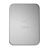 Arc Pulse Vault Aluminium Card Holder - MagSafe Compatible - Aluminum Silver