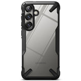 Samsung Galaxy S25+ (Plus) Ringke Fusion X Case - Transparent / Black