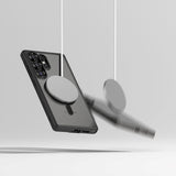 Samsung Galaxy S25 Ultra Ringke Fusion Bold Case - MagSafe Compatible - Transparent / Black