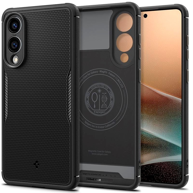 Samsung Galaxy S25 Edge Spigen Core Armor Case - MagSafe Compatible - Matte Black