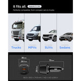 Spigen Essential 113W Car Charger with 2 x USB-C & 1 x USB-A – Black