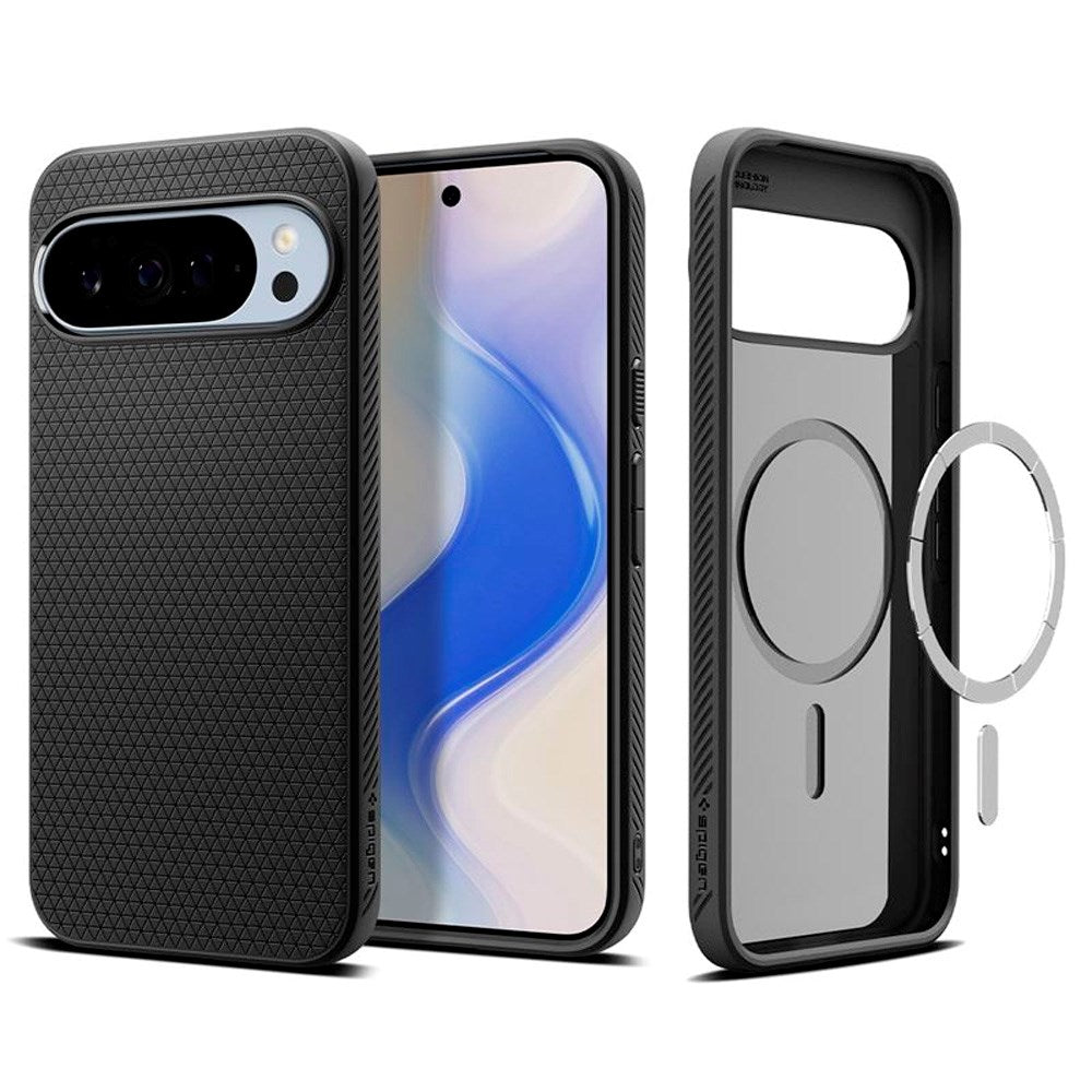 Google Pixel 10 Pro XL Spigen Liquid Air Case - MagSafe Compatible - Black