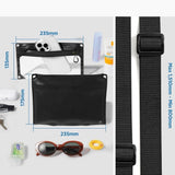 Spigen Aqua Shield 2-in-1 Waterproof Case with Strap - Black / Transparent