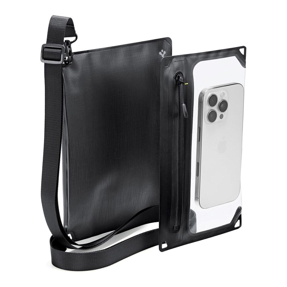Spigen Aqua Shield 2-in-1 Waterproof Case with Strap - Black / Transparent