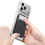 Spigen Slim Fold Card Holder for 3 Cards with Stand Function - MagSafe Compatible - Black