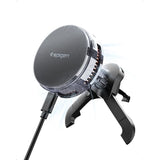 Spigen Essential Car Phone Holder with Wireless Charging - Air Vent - Black