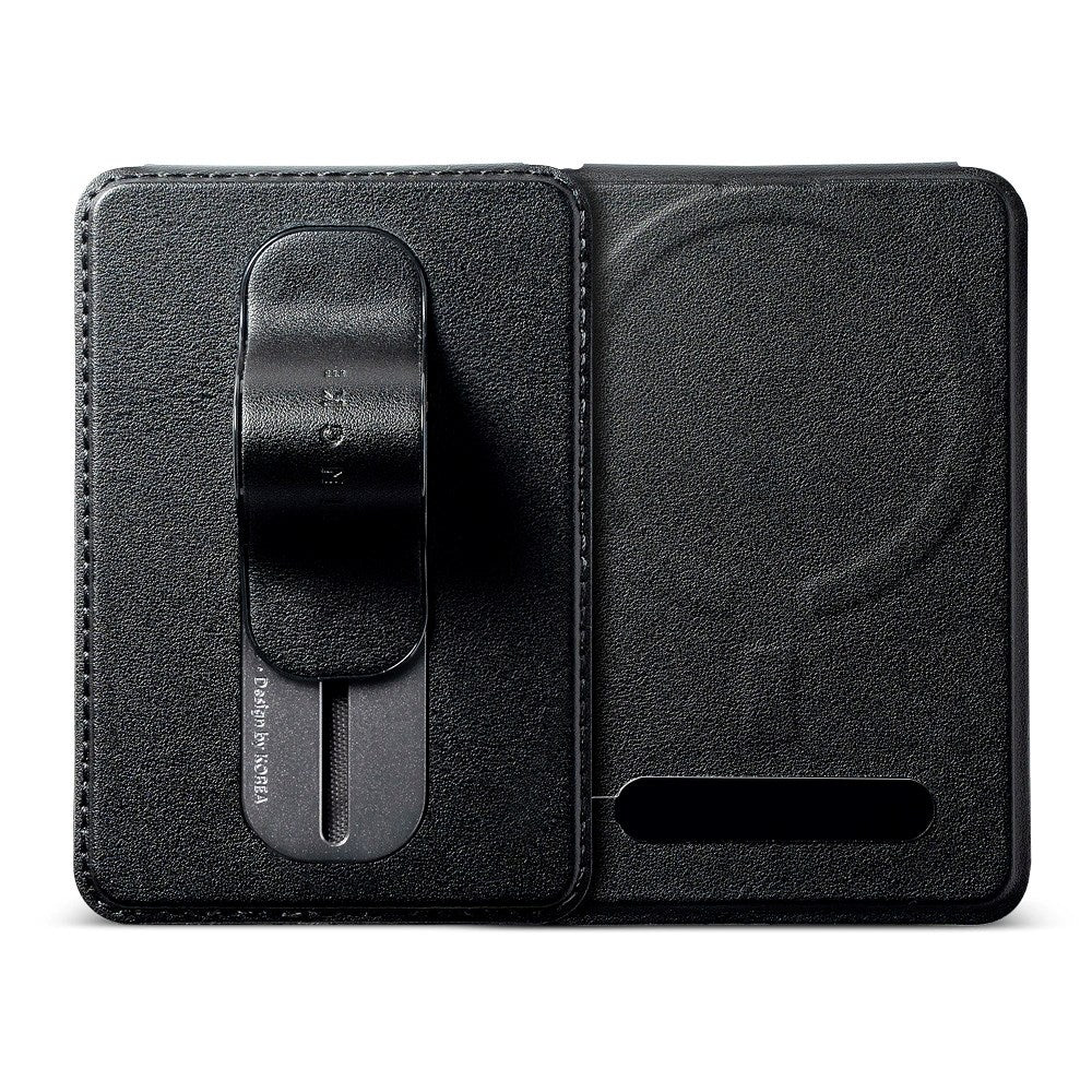 Ringke Wallet Slide Grip - Magnetic Card Holder with Stand Function - MagSafe Compatible - Black