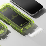 iPhone 17 Pro Max Ringke Easy Slide Anti-Reflective Tempered Screen Protector Glass with Installation Frame – Transparent