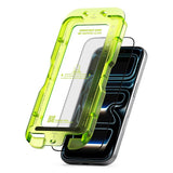 iPhone 17 Pro Ringke Easy Slide Anti-Reflective Tempered Screen Protector Glass with Installation Frame – Transparent