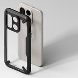 OnePlus 15 Ringke Fusion X Case - Transparent / Black