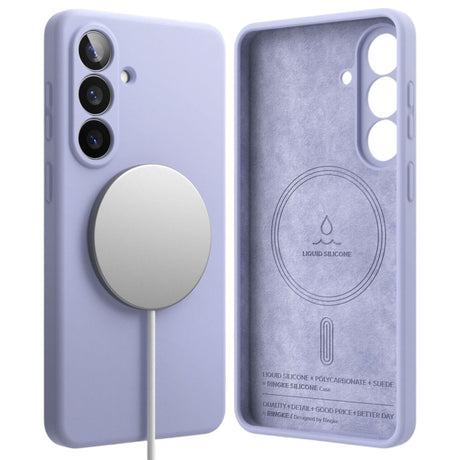 Samsung Galaxy S26+ (Plus) Ringke Silicone Case - MagSafe Compatible - Purple