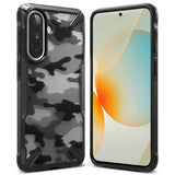 Samsung Galaxy A57 Ringke Fusion X Case - Black Camouflage